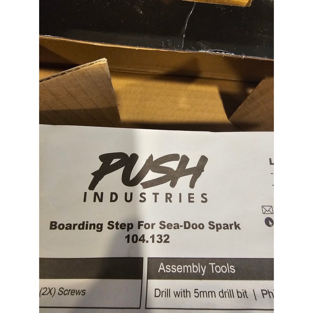 Push Industries Boarding Step for Sea-Doo Spark 104.132‎